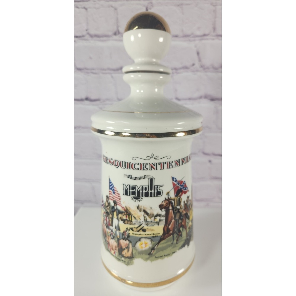 1969 Stitzel Weller MEMPHIS 150 Years  Decanter  Vintage EMPTY